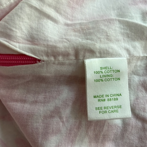 LILLY PULITZER Begonias Ruffled Neckline Sleeveless Blouse - Picture 11 of 12